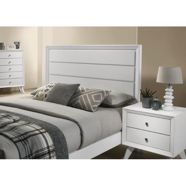  Furniture of America Dortmund CM7465WH-CK California King Bed IMAGE 4