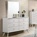 Furniture of America Dortmund CM7465WH-D Dresser IMAGE 1