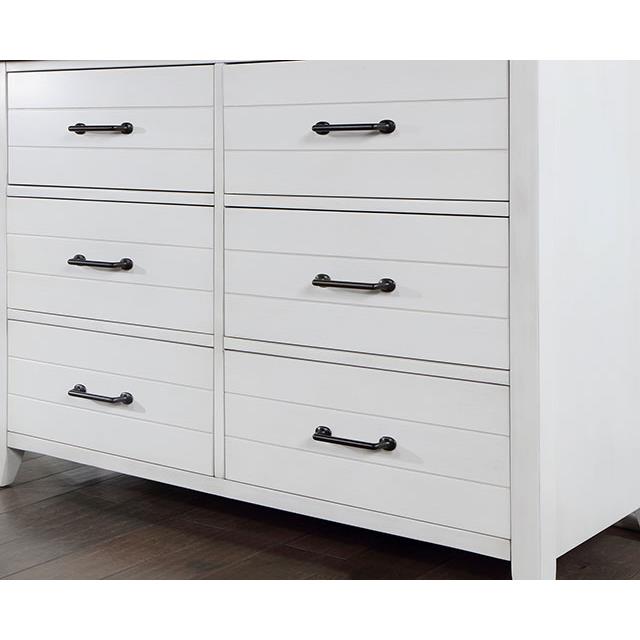  Furniture of America Priam CM7467WH-D Dresser IMAGE 4