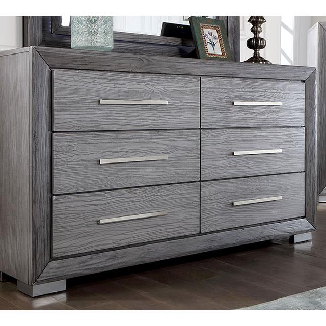 Furniture of America Raiden CM7468GY-D Dresser IMAGE 3