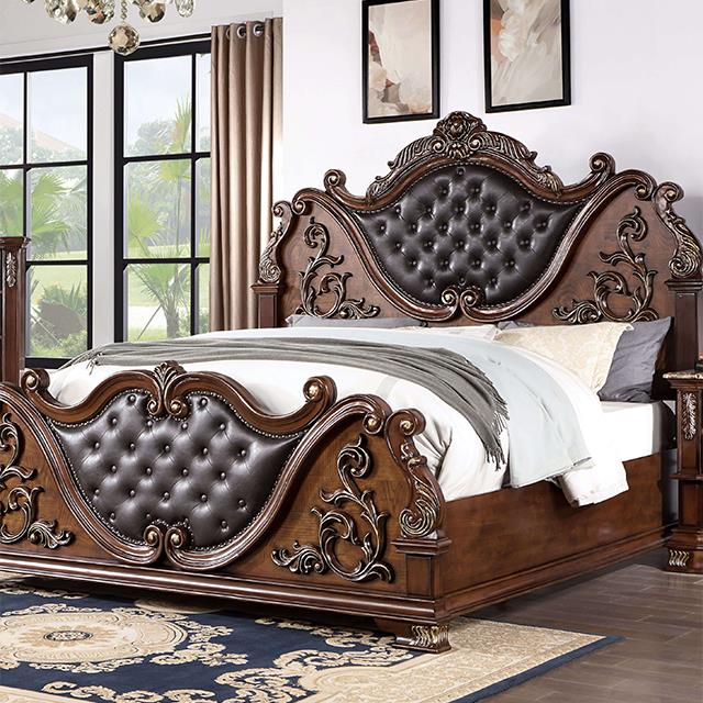  Furniture of America Esparanza CM7478CH-EK King Bed IMAGE 1