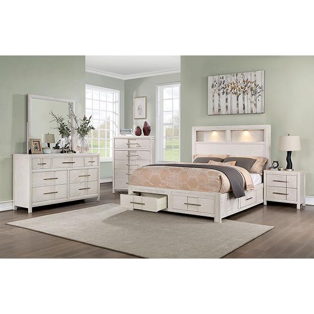Furniture of America Berenice CM7580WH-C Chest IMAGE 2