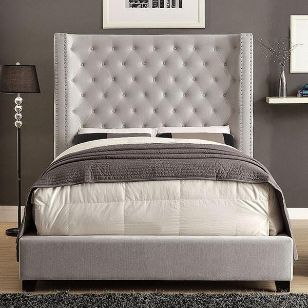 Furniture of America Mirabelle CM7679IV-Q-VN Queen Bed IMAGE 1