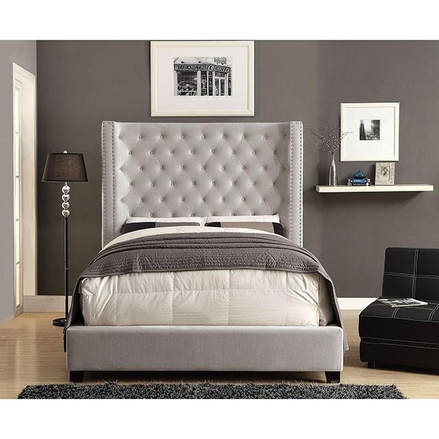 Furniture of America Mirabelle CM7679IV-Q-VN Queen Bed IMAGE 2