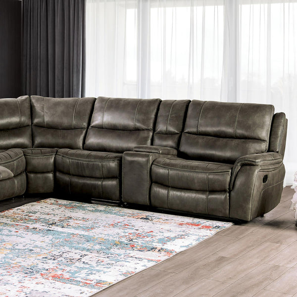 Furniture of America Jerominus CM9912DG-SECT Sectional IMAGE 1