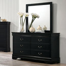 Furniture of America Louis Philippe FM7866BK-D Dresser IMAGE 1