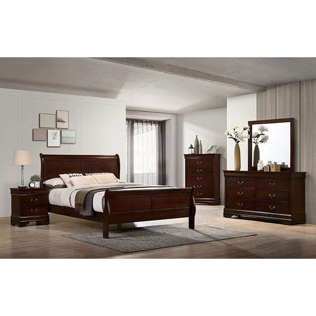  Furniture of America Louis Philippe FM7866CH-T Twin Bed IMAGE 2