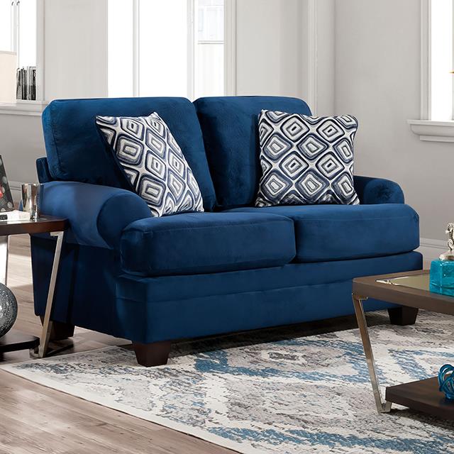 Furniture of America Waldstone SM5176-LV Loveseat IMAGE 1