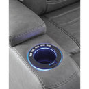 Signature Design by Ashley Schooner Rocks 1610213 Power Recliner with Adjustable Headrest IMAGE 11