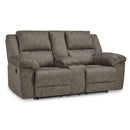 Signature Design by Ashley Laresview 3720394 Double Reclining Loveseat with Console IMAGE 1