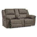 Signature Design by Ashley Laresview 3720394 Double Reclining Loveseat with Console IMAGE 2