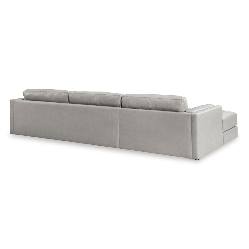 Signature Design by Ashley Amiata 57404S1 2 pc Sectional with Chaise IMAGE 3