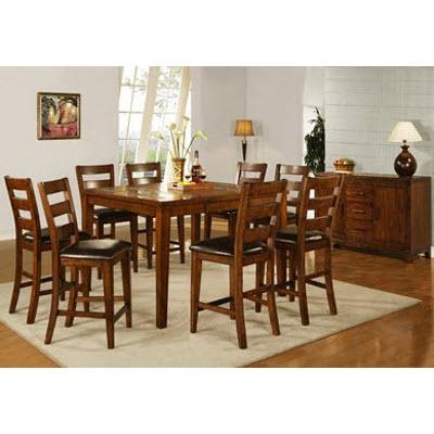 Steve Silver Furniture Square Davenport Counter Height Dining Table Davenport DA550PT IMAGE 3