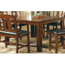 Steve Silver Furniture Square Lakewood Counter Height Dining Table Lakewood LK500PT IMAGE 1
