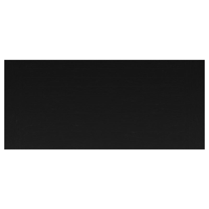 Coaster Furniture Florence 115531 126" Extension Dining Table Distressed - Black IMAGE 11