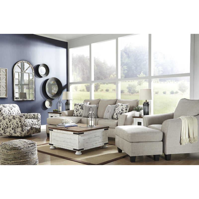  Benchcraft Abney 49701U1 Chair and Ottoman IMAGE 5