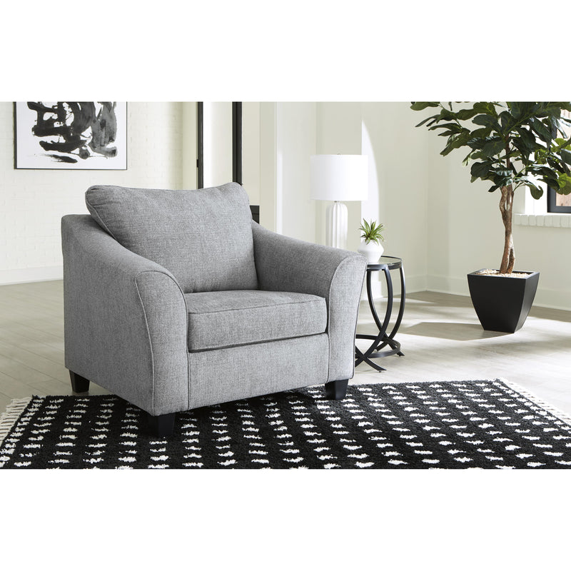  Benchcraft Mathonia 51903U2 Oversized Chair and Ottoman IMAGE 2