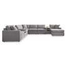 Signature Design by Ashley Modmax 92104S48 8 pc Sectional with Audio System and Chaise IMAGE 1