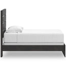 Signature Design by Ashley Hollivern B2108B11 Twin Panel Bed IMAGE 3