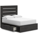Signature Design by Ashley Hollivern B2108B15 Full Panel Storage Bed IMAGE 2