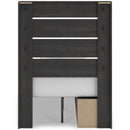 Signature Design by Ashley Hollivern B2108B17 Twin Panel Storage Bed IMAGE 5