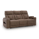 Signature Design by Ashley Clean-Slate PC5010115 Power Reclining Sofa with Adjustable Headrest IMAGE 1
