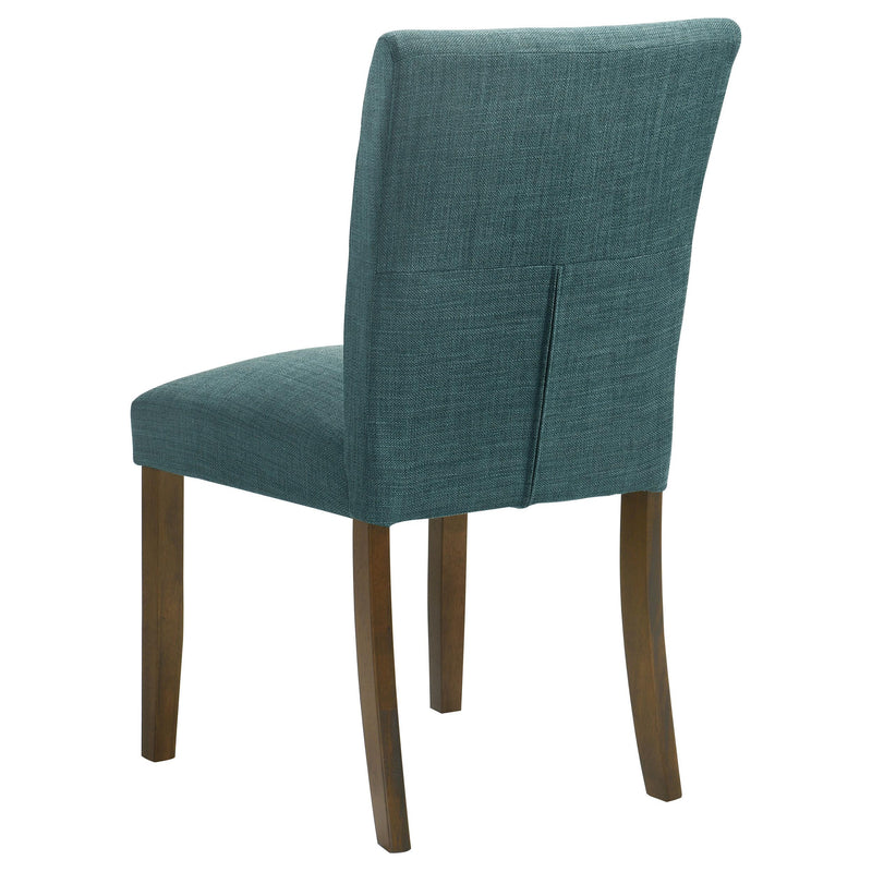 Coaster Furniture Cantley 106377 Upholstered Dining Side Chair - Teal Blue IMAGE 6