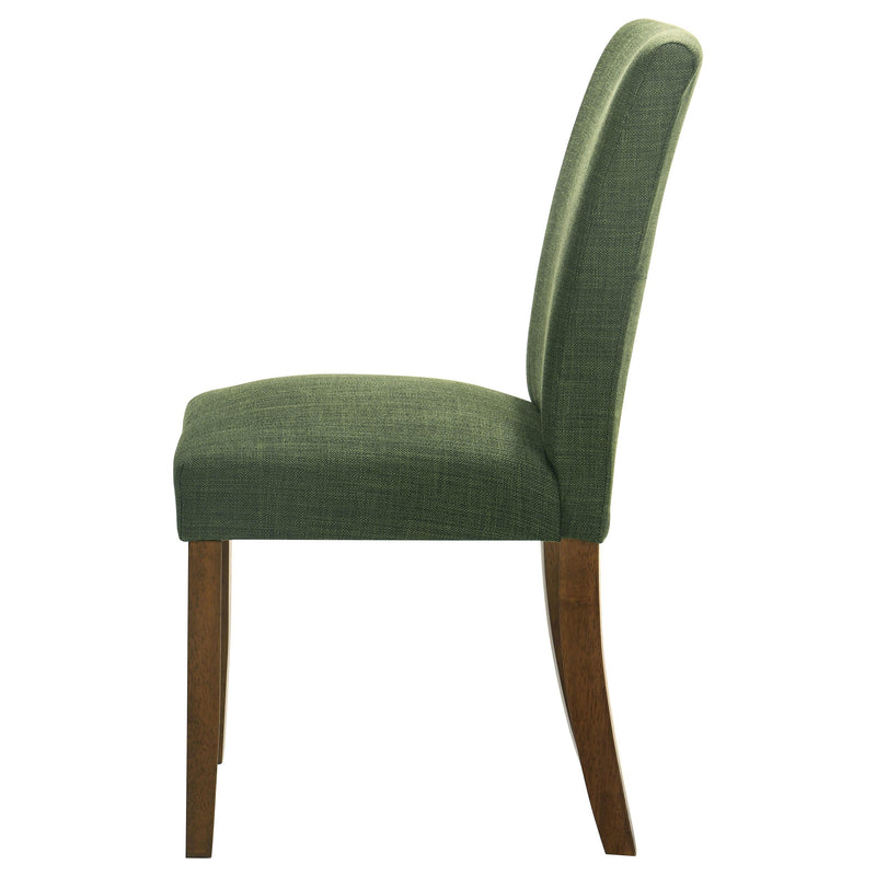 Coaster Furniture Cantley 106378 Upholstered Dining Side Chair - Green IMAGE 5