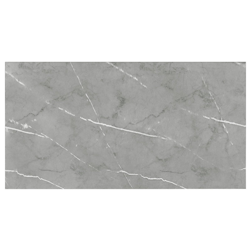 Coaster Furniture Sterling 108121 72-inch Rectangular Dining Table - Grey Faux Marble IMAGE 9