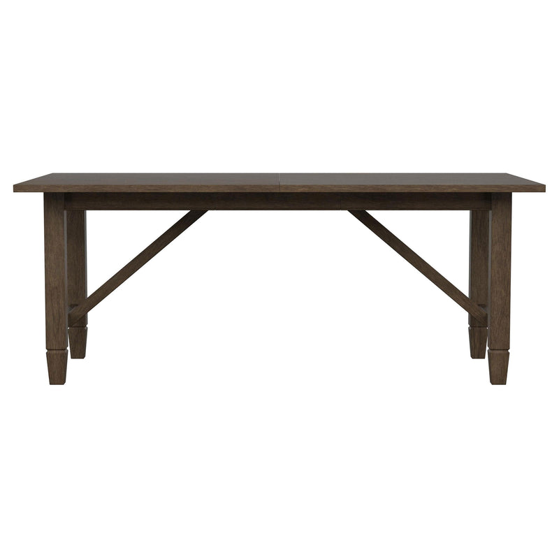 Coaster Furniture Matisse 108311 Rectangular 94-inch Wood Dining Table - Light Brown IMAGE 3