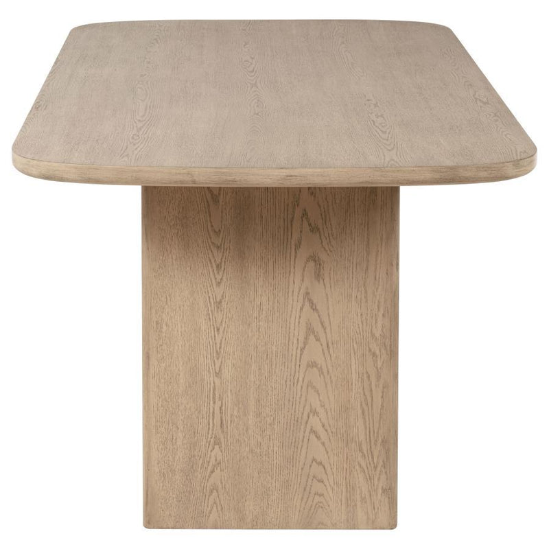 Coaster Furniture Kailani Cane 109388 Counter Height Storage Dining Table - Beige Oak IMAGE 10