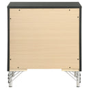 Coaster Furniture Lucia 224992 2-drawer Nightstand Bedside Table - Black IMAGE 7