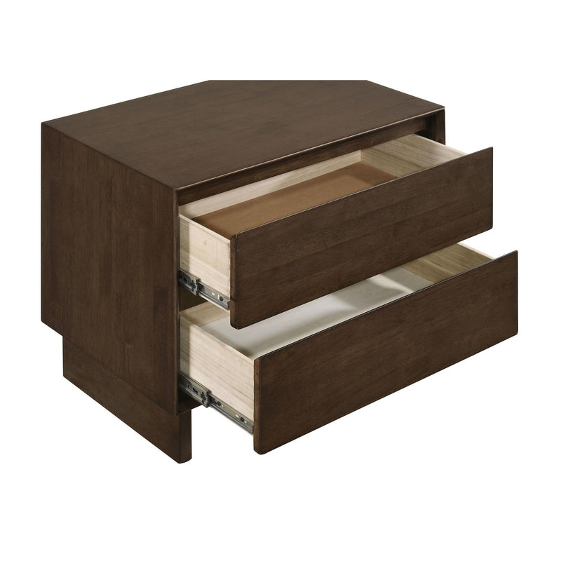 Coaster Furniture Glenwood 225012 2-drawer Nightstand Bedside Table - Warm Brown IMAGE 12