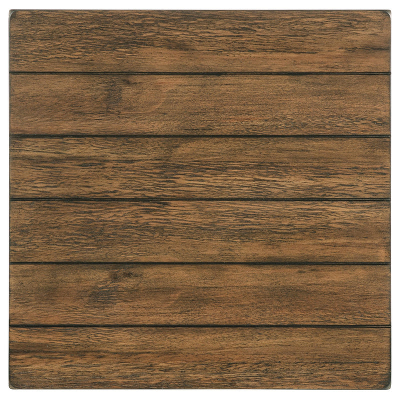 Coaster Furniture Payne 710547 1-Drawer Wood End Table with Shelf - Distressed Brown IMAGE 5