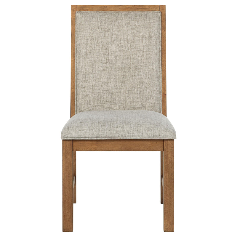 Coaster Furniture Bruner 109102 Upholstered Dining Side Chair - Brown IMAGE 3