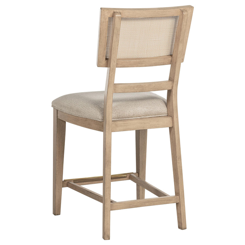 Coaster Furniture Kailani 109389 io Weave Cane Counter Dining Side Chair - Beige Oak IMAGE 6