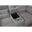 Coaster Furniture Gilson 602552 Chenille Upholstered Reclining Loveseat - Grey IMAGE 11