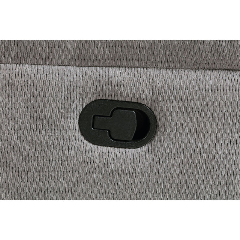Coaster Furniture Gilson 602553 Chenille Upholstered Glider Recliner Chair Grey IMAGE 10