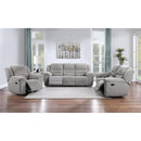 Coaster Furniture Gilson 602553 Chenille Upholstered Glider Recliner Chair Grey IMAGE 9