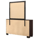 Coaster Furniture Kauffman 204393M 6-drawer Dresser with Mirror - Dark Cocoa IMAGE 8