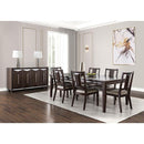 Furniture of America Hinwitz FM3399ES-T Dining Table IMAGE 2