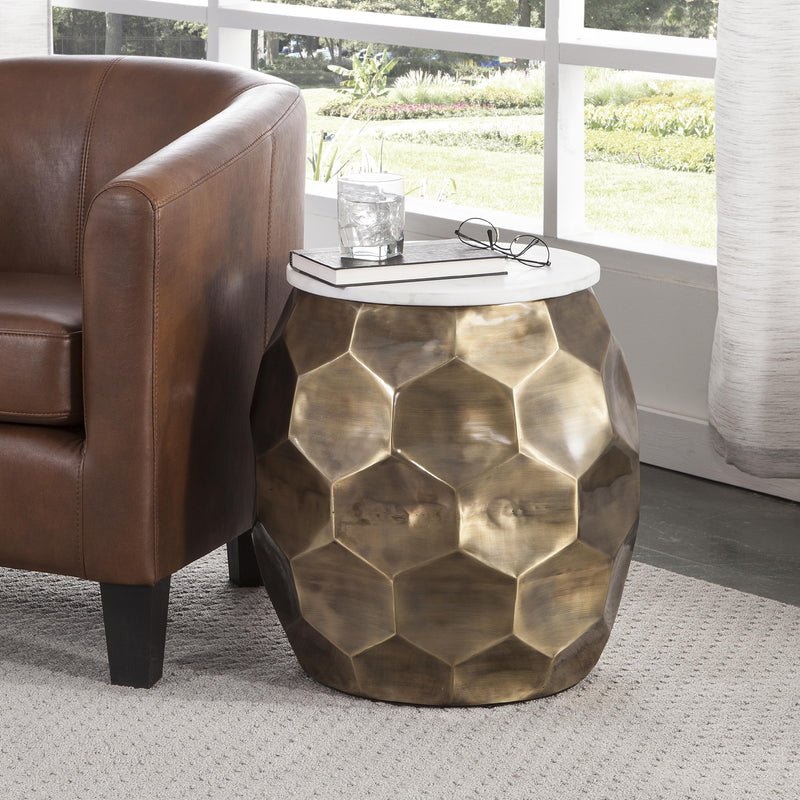 Steve Silver Furniture Stomp ST200EG Round End Table IMAGE 4