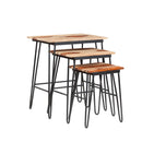 Steve Silver Furniture Tristan TT3000NT Nesting Tbls L-22"x16"x IMAGE 2