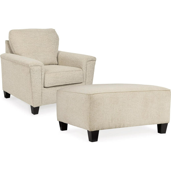  Signature Design by Ashley Abinger 83904U7 Chair and Oversized Ottoman IMAGE 1