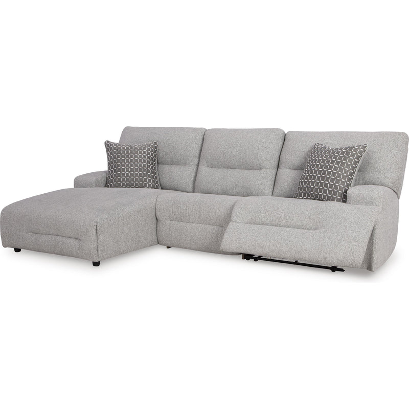  Signature Design by Ashley Acklen Place 93605S7 3 pc Power Reclining Sectional IMAGE 2