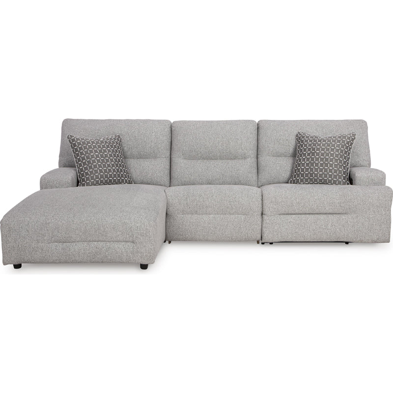  Signature Design by Ashley Acklen Place 93605S7 3 pc Power Reclining Sectional IMAGE 3