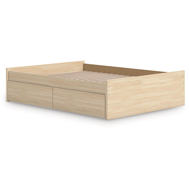  Signature Design by Ashley Onita EB9632B9 Queen Platform Bed with 1 Side Storage IMAGE 7