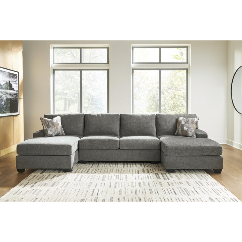  Signature Design by Ashley Clarington PC48405S7 3 pc Sleeper Sectional with Double Chaise IMAGE 2