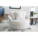 Signature Design by Ashley Cuddle Plush PC5910621 Oversized Swivel Accent Chair IMAGE 4