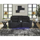 Signature Design by Ashley Forest Lake PC6420218 Power Reclining Loveseat with Console and Adjustable Headrest IMAGE 5
